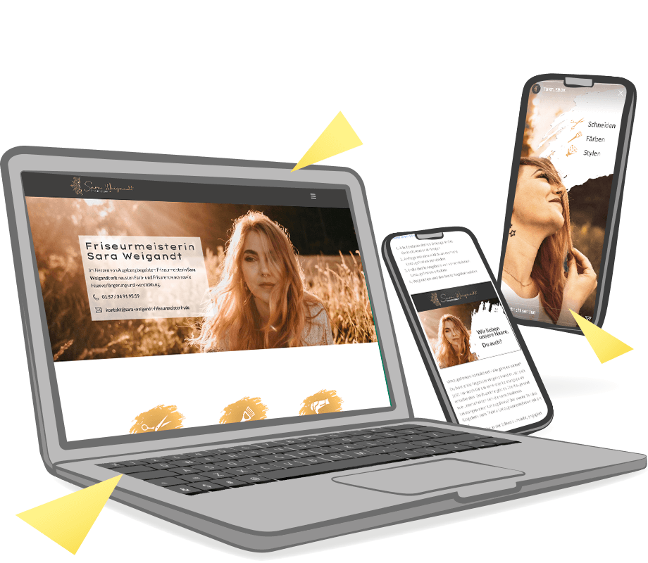 GRAF CREATIVES - Referenz "Friseurmeisterin Sara Weigandt"